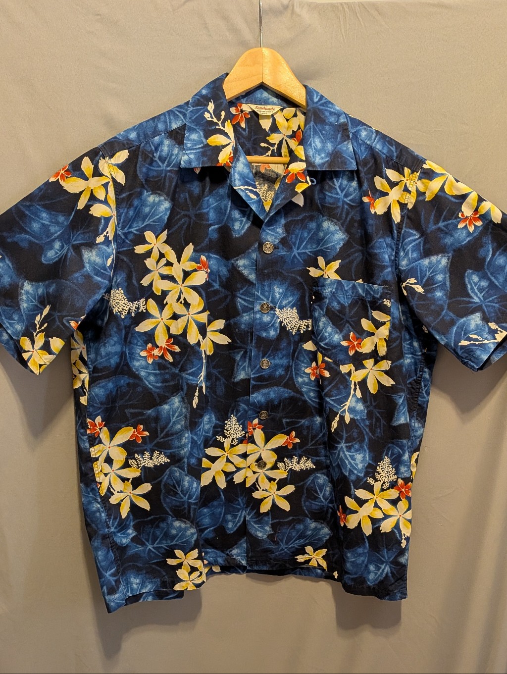 Kamehameha Vintage 50s-60s Hawaiian Shirt Xl+ Chest:50"